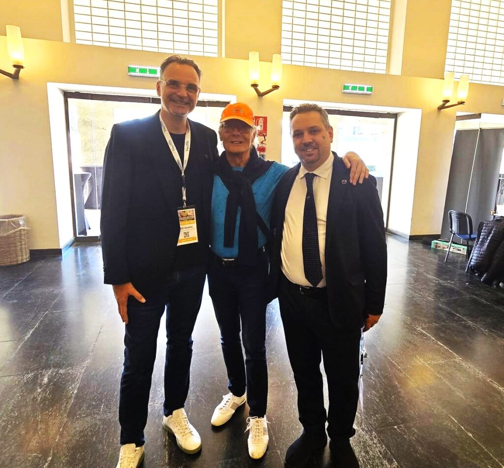 Fernando Signorini con Claudio Iovino e Michele Orlanducci