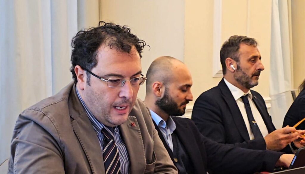 Antonio Di pasqua relaziona all'assemblea approvazione bilancio previsionale 2026 Ordine dei Fisioterapisti