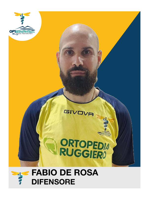 FABIO DE ROSA - DIFENSORE