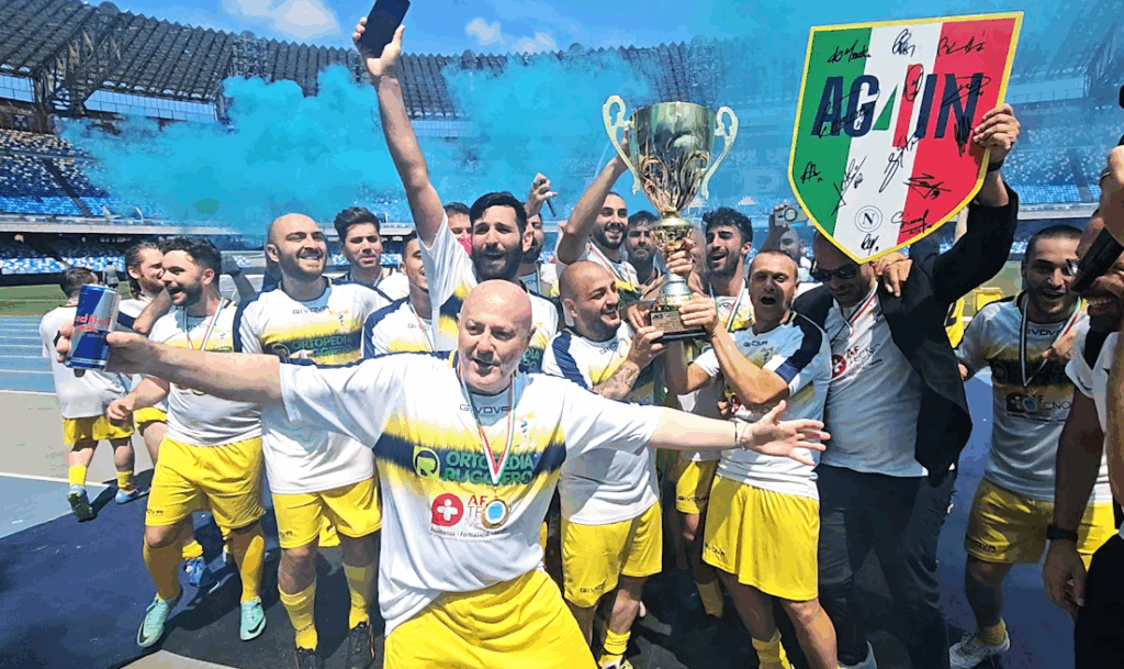 Professional League, al “Maradona” l’Ordine dei Fisioterapisti di Napoli vince lo scudetto