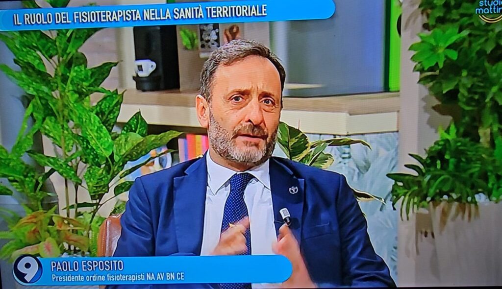 Paolo Esposito in diretta su Canale 9: “Cure fisioterapiche siano un diritto per tutti”
