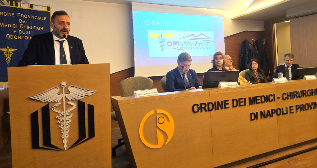 Il Dott. Paolo Esposito durante il suo intervento