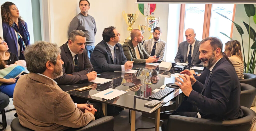 Incontro tra Roberto Fico e i rappresentanti dell'Ordine dei Fisioterapisti di Napoli