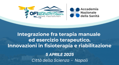 Evento ECM: “Integrazione fra Terapia Manuale ed Esercizio Terapeutico. Innovazioni in Fisioterapia e Riabilitazione” – 5 Aprile 2025