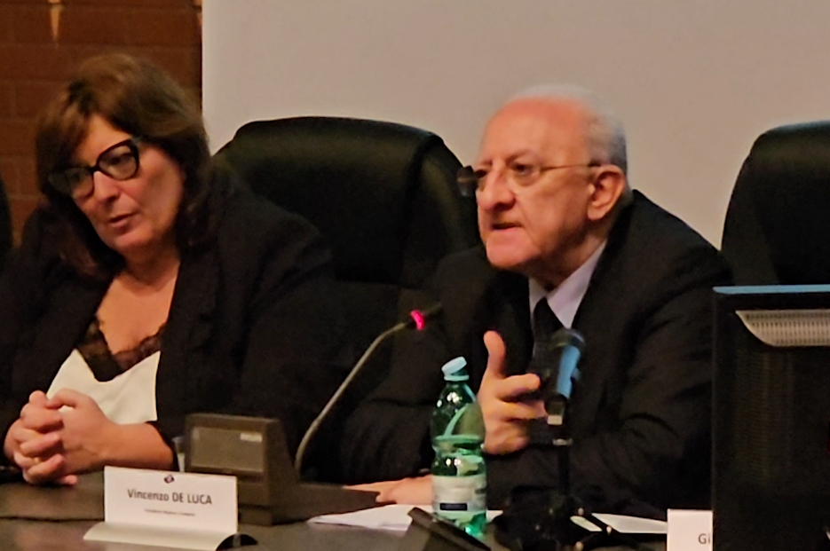L'On. Vincenzo De Luca