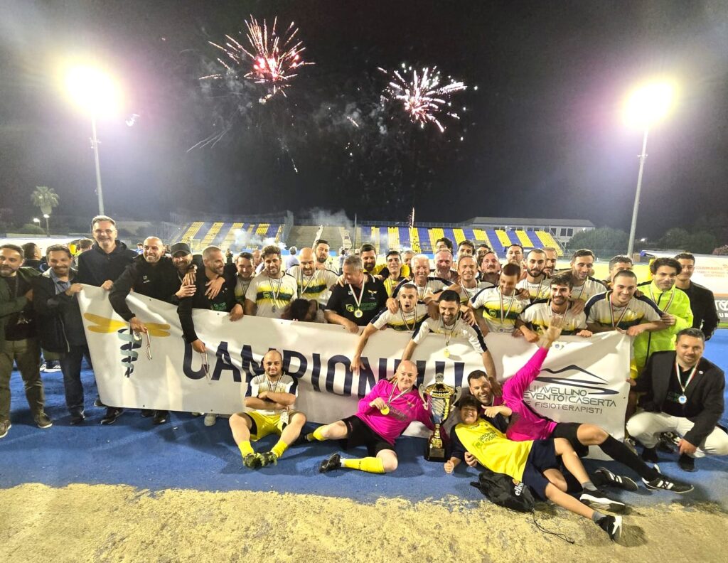 Inizia la Professional League per i campioni della squadra di calcio dell’Ordine dei Fisioterapisti