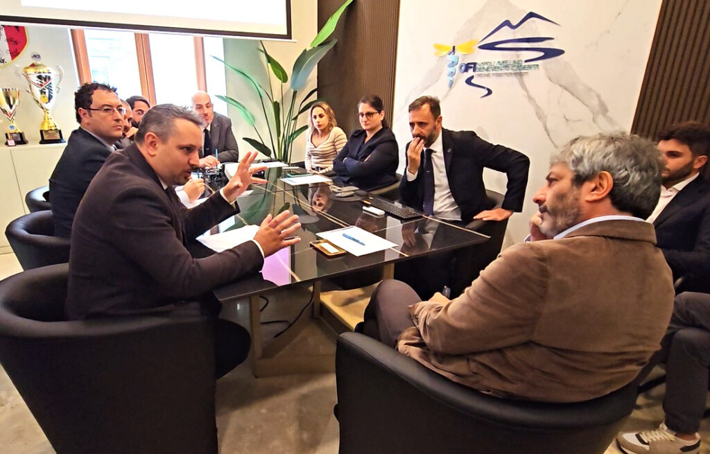 L'incontro tra Roberto Fico e i Dirigenti dell'Ordine dei Fisioterapisti