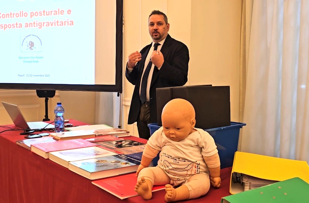 L'intervento di Claudio Iovino Vicepresidente dell'Ordine dei Fisioterapisti di napoli, Avellino, Benevento e Caserta