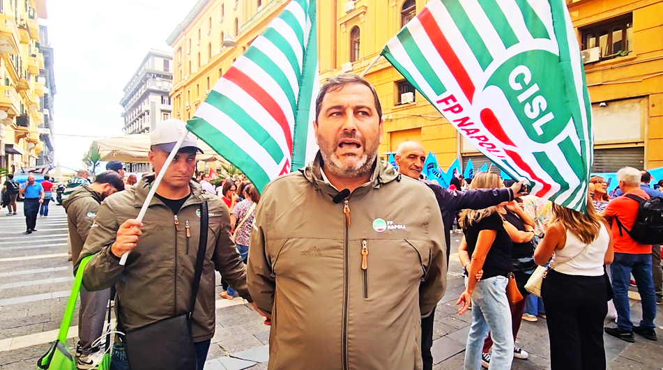 Massimo Imparato della Cisl
