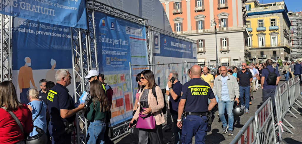 Migliaia e migliaia di persone visitate alla Giornate Napoletane della salute