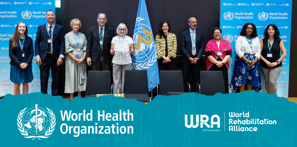 World Rehabilitation Alliance: “Importante investire nell’istruzione e nella formazione riabilitativa di qualità”