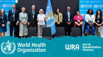 World Rehabilitation Alliance: “Importante investire nell’istruzione e nella formazione riabilitativa di qualità”