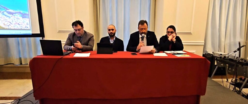 Tavolo della presidenza all'ssemblea approvazione bilancio previsionale 2026 Ordine dei Fisioterapisti