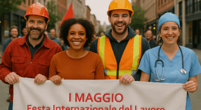 1° Maggio: buona Festa del Lavoro alle fisioterapiste e ai fisioterapisti dell’OFI NA-AV-BN-CE