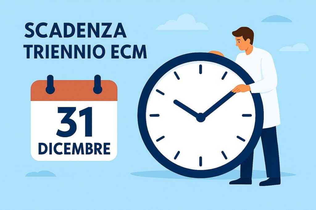 Il tempo stringe! Il triennio ECM 2023-2025 sta finendo: ecco come mettersi in regola